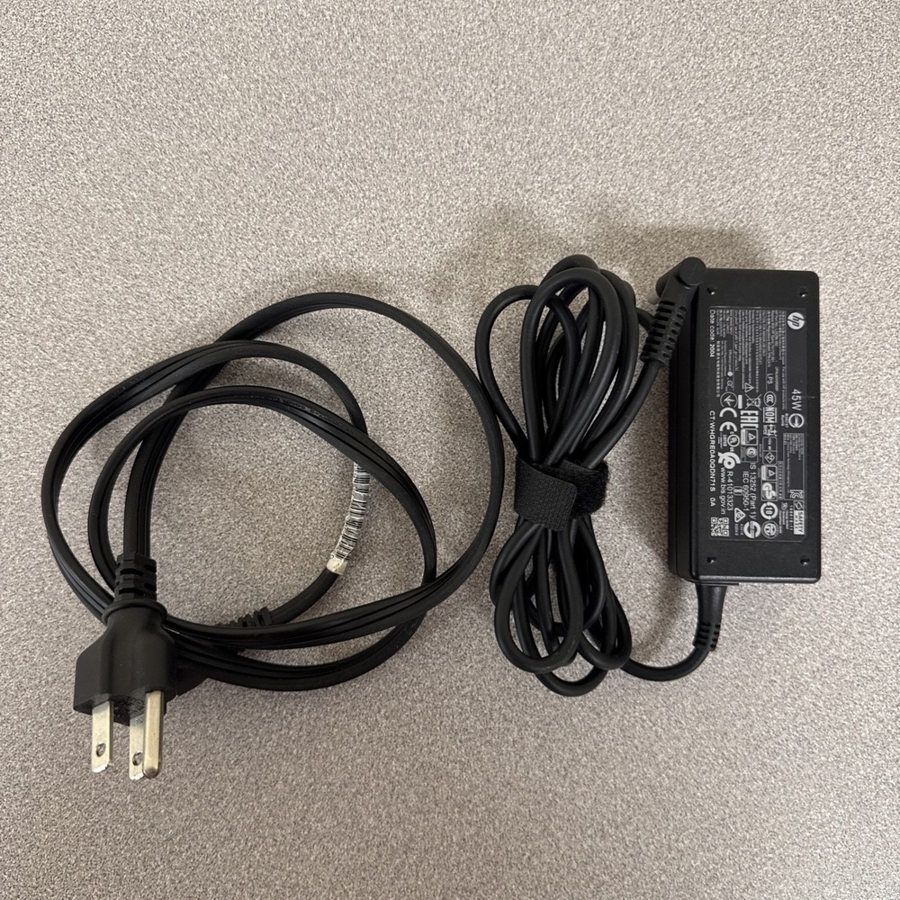 OEM HP 45W Blue Tip Laptop AC Adapter Charger Power Supply 741727-001 L25296-002